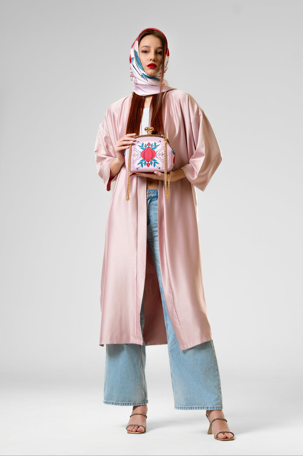 DREAMER`S KIMONO POMEGRANATE