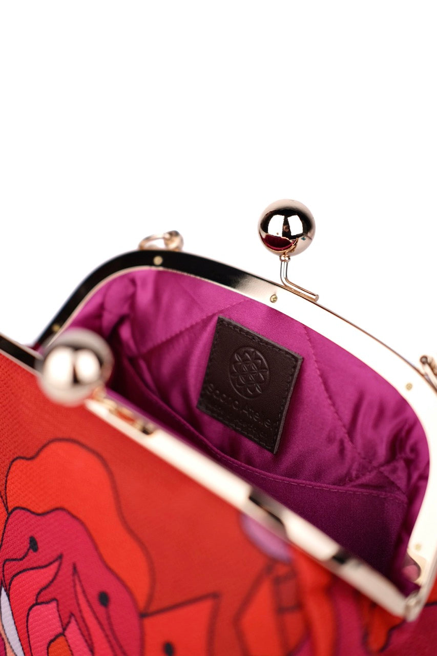 RED ORCHID BAG
