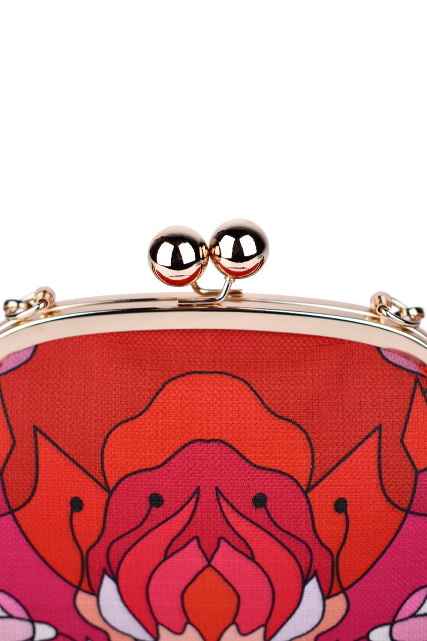 RED ORCHID BAG